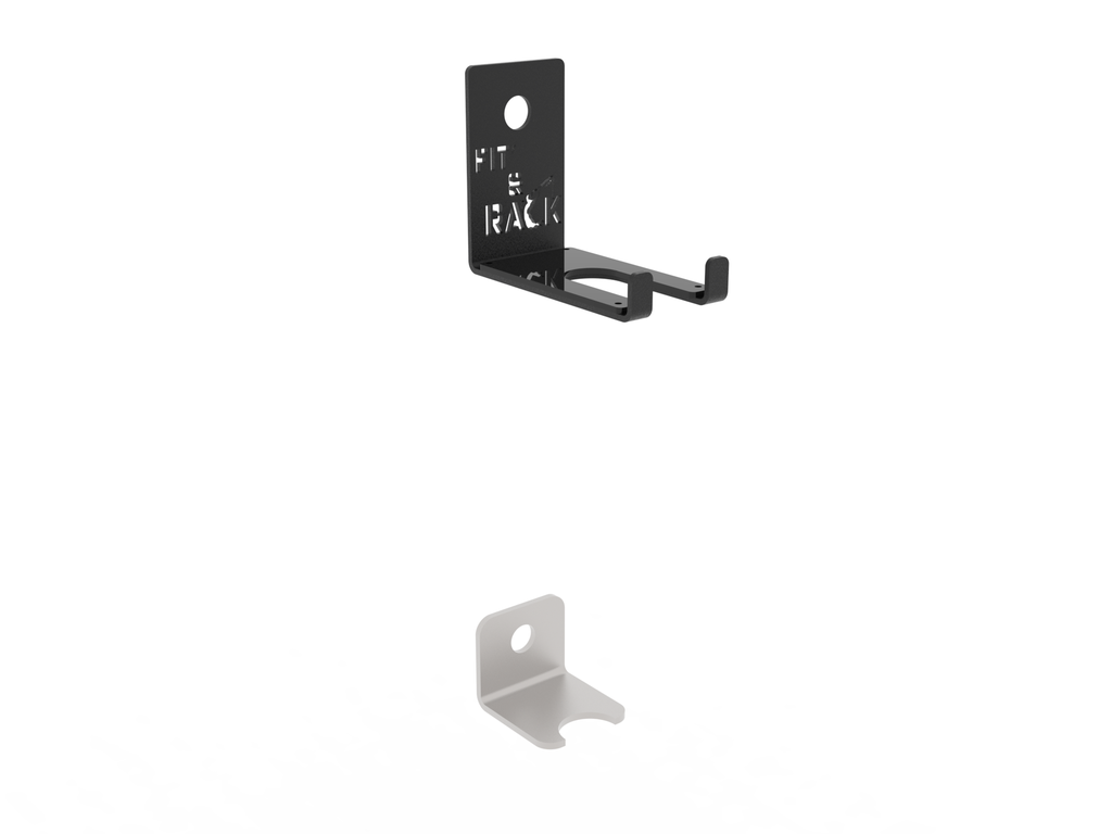 stockage de 1 barre mural vertical fit & rack Support mural vertical pour 1 barre Fit & Rack